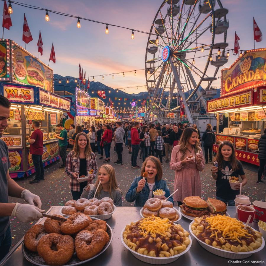 Regional carnival food specialties