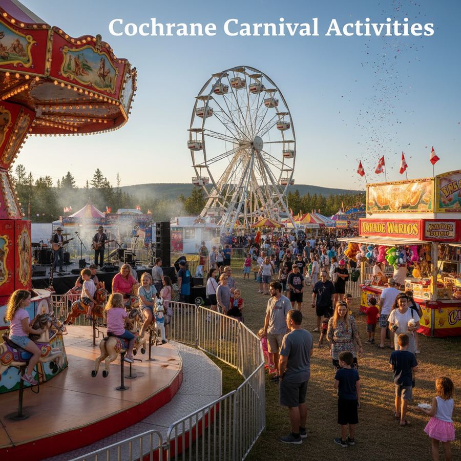Winter activities at Cochrane Carnival