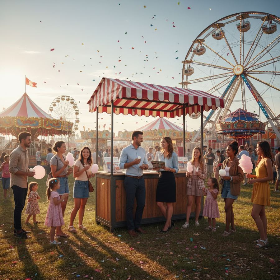 Vendor insurance at a Canadian carnival