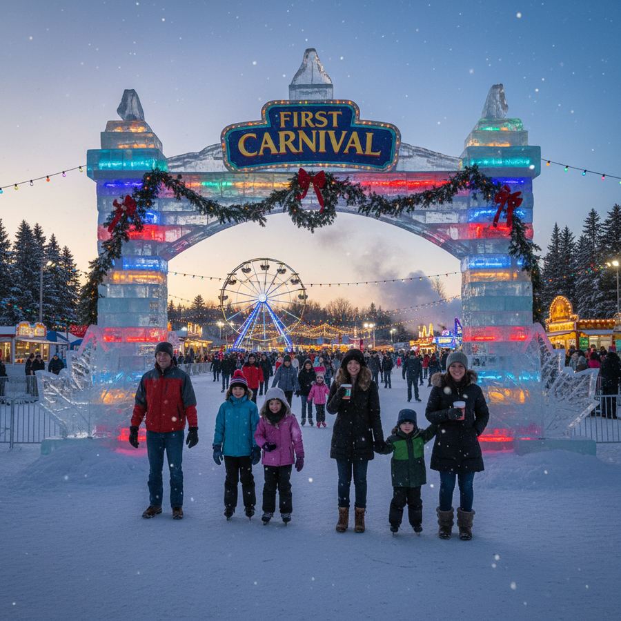 Entering a Canadian carnival
