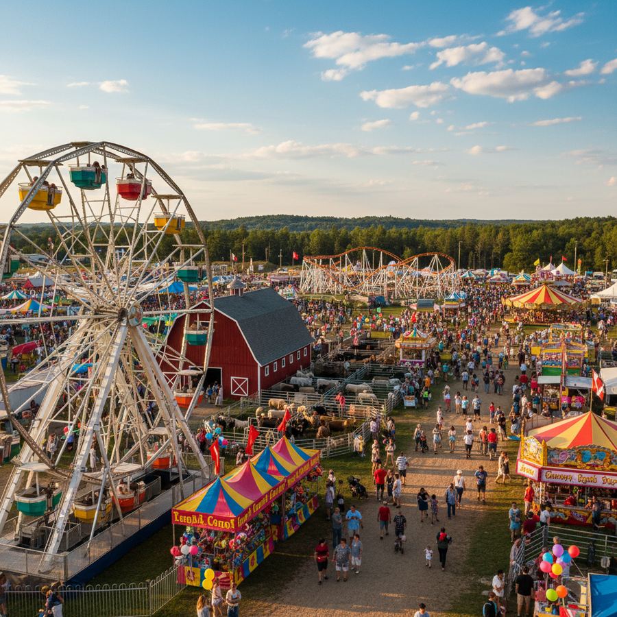 New Brunswick agricultural fair